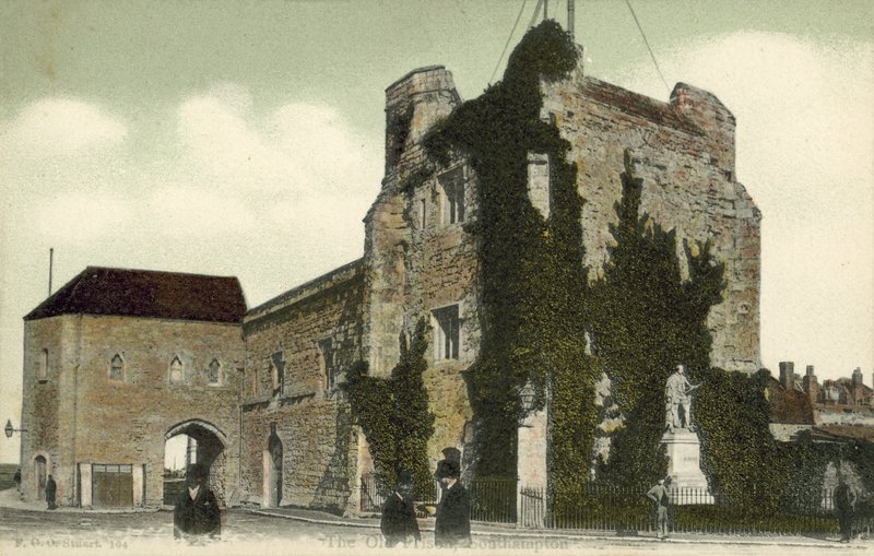 De oude gevangenis, Southampton door Francis G. O. Stuart