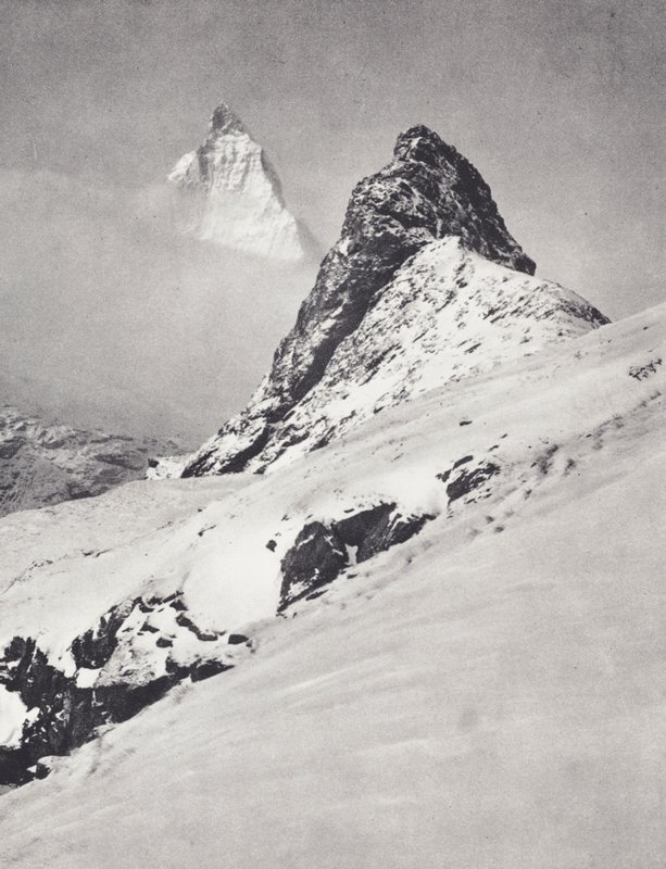 Pennine Alpen: De Matterhorn en de Riffelhorn door Francis Sydney Smythe