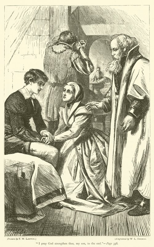 Ik bid dat God je sterkt, mijn zoon, tot het einde door Francis Wilfred Lawson