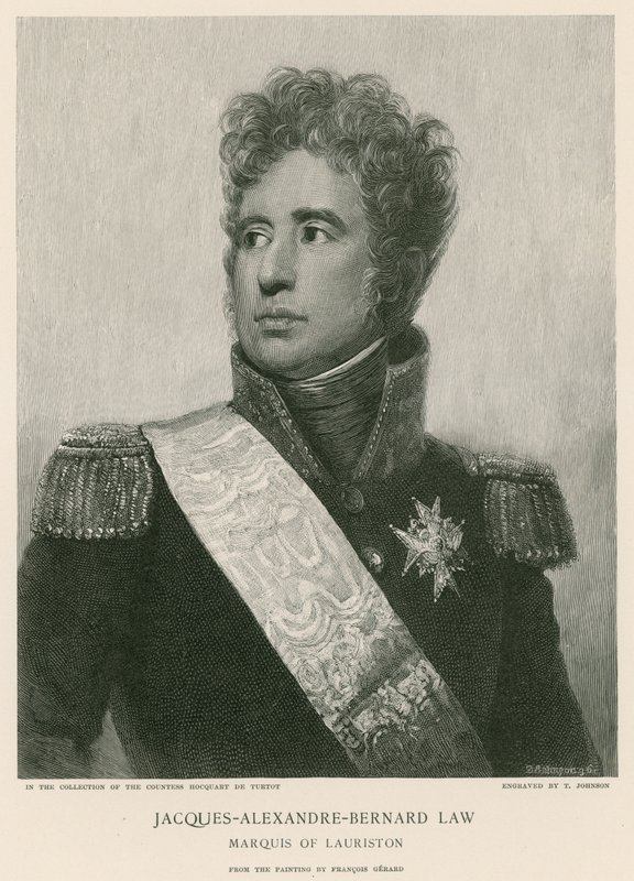 Jacques-Alexandre-Bernard Law door Francois Pascal Simon Gerard