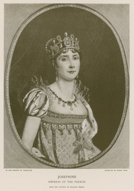 Josephine, Keizerin van de Fransen door Francois Pascal Simon Gerard