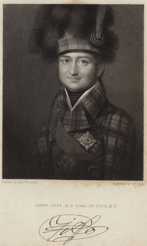 Portret van James Duff; Graaf van Fife door Francois Theodore Rochard