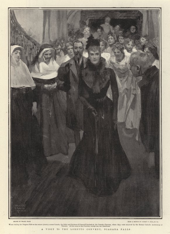 Een bezoek aan het Loretto-klooster, Niagara Falls door Frank Craig
