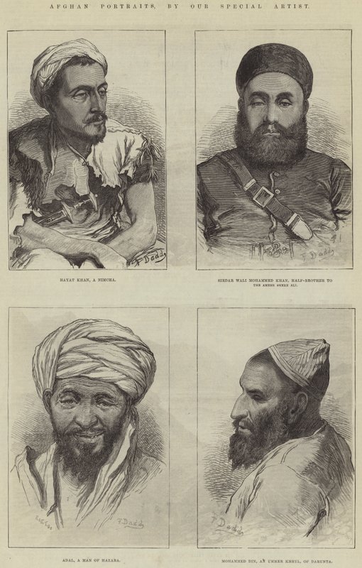 Afghaanse portretten door Frank Dadd