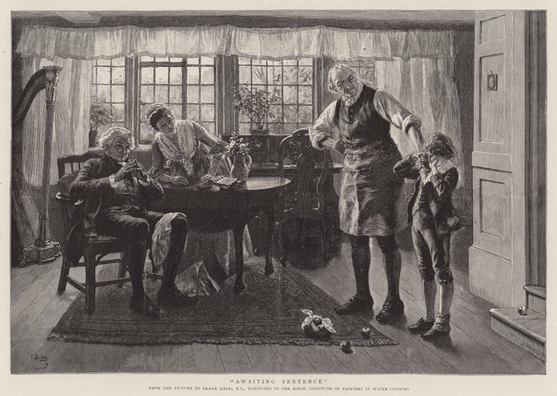 In afwachting van het vonnis door Frank Dadd