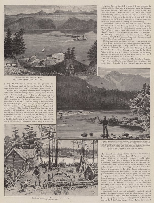 Landbouw en sport in Newfoundland door Frank Dadd