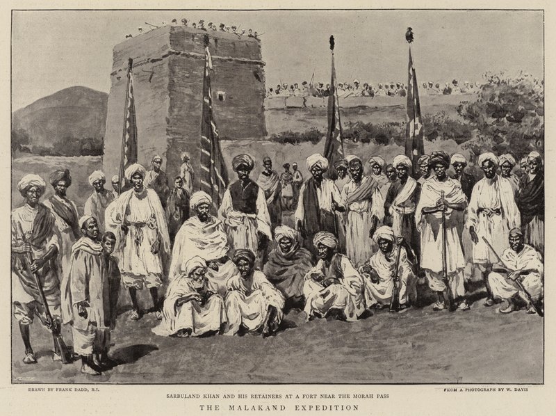 De Malakand Expeditie door Frank Dadd