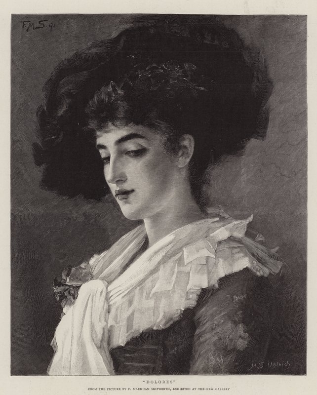 Dolores door Frank Markham Skipworth