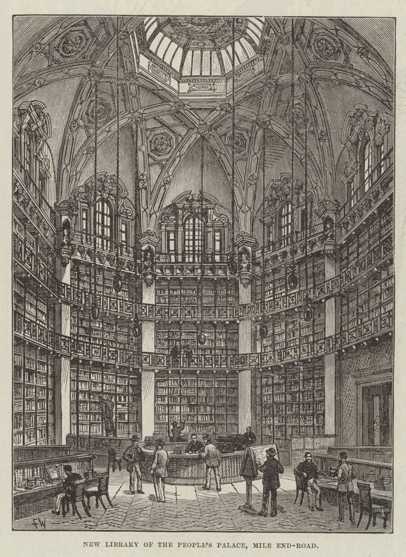 Nieuwe bibliotheek van het People