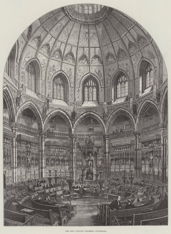De Nieuwe Raadzaal, Guildhall door Frank Watkins