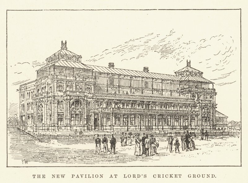 Het nieuwe paviljoen op Lord