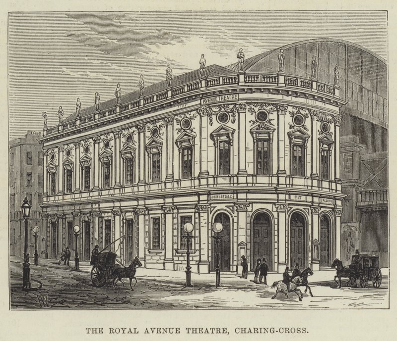 Het Royal Avenue Theatre, Charing-Cross door Frank Watkins