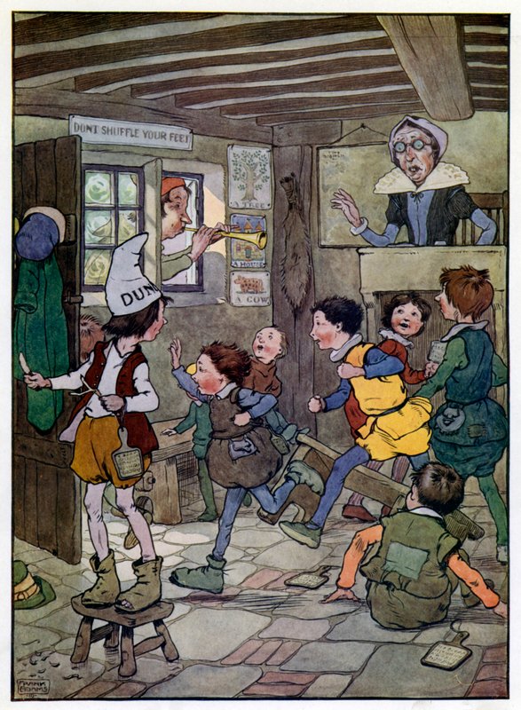 Illustratie voor Het Verhaal van Tom The Piper