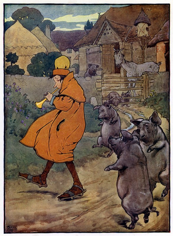 Illustratie voor Het verhaal van Tom de Pijper