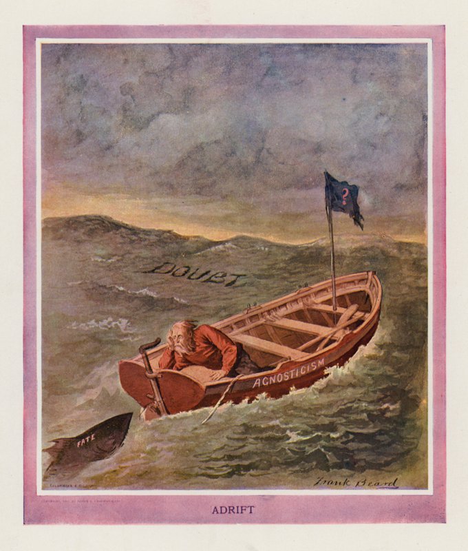 Op drift (kleurenlitho) door Frank Beard