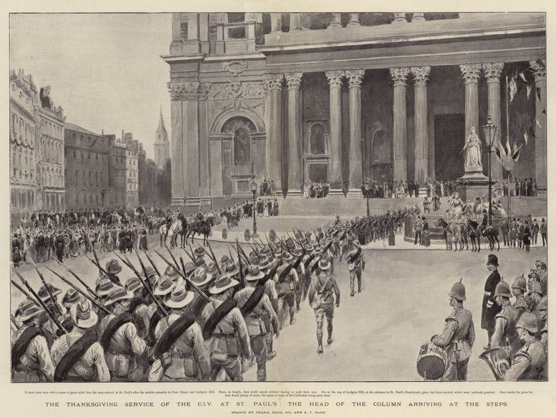 De dankdienst van de CIV in St. Paul