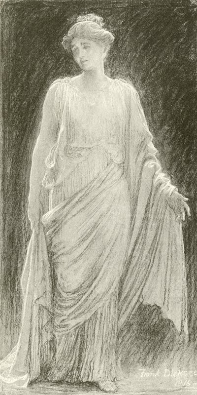Madame de Navarro (Mary Anderson) als Hermione in 