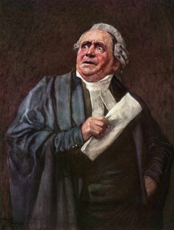 Mr. Serjeant Buzfuz door Frank Reynolds