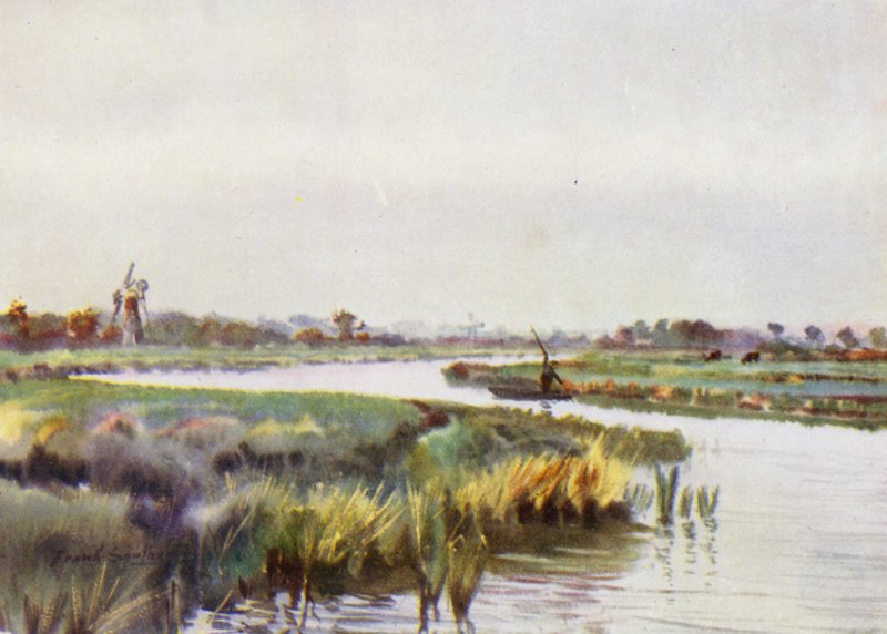 Norfolk Broads: Boven Wayford Bridge op de Ant door Frank Southgate