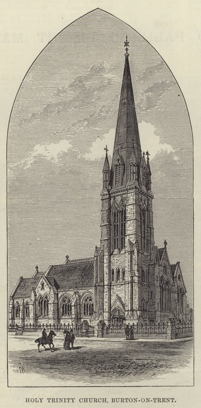 Heilige Drievuldigheidskerk, Burton-on-Trent door Frank Watkins