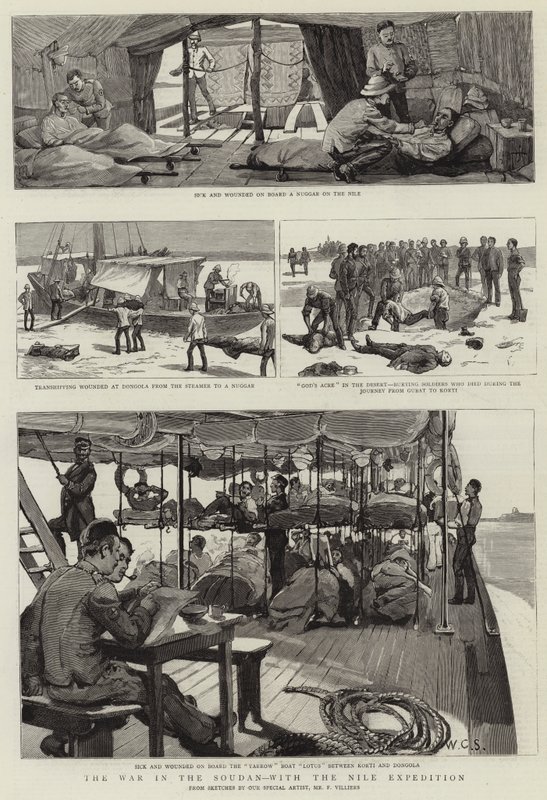 De oorlog in de Soedan, met de Nijl-expeditie door Frederic Villiers
