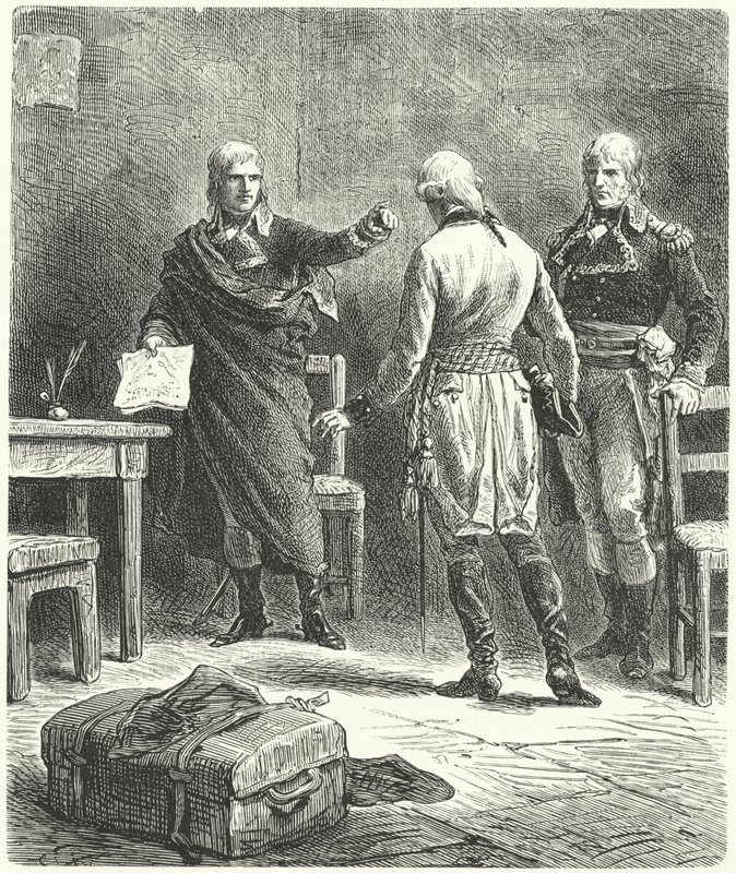 De capitulatie van Mantua aan Napoleon Bonaparte door Frederic Theodore (after) Lix