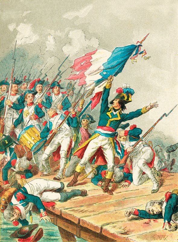 Napoleon Bonaparte bij Pont D