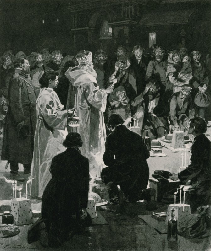 Paaszaterdag door Frederic de Haenen