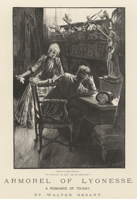 Armorel van Lyonesse, een romance van vandaag, door Walter Besant door Frederick Barnard
