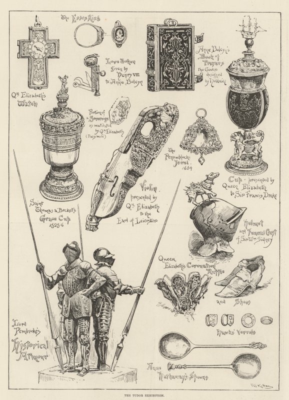 De Tudor-tentoonstelling door Frederick George Kitton