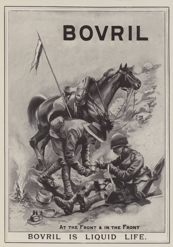Advertentie, Bovril door Frederick William Burton