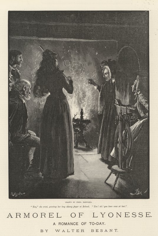 Armorel van Lyonesse, Een Romantiek van Vandaag, door Walter Besant door Frederick Barnard
