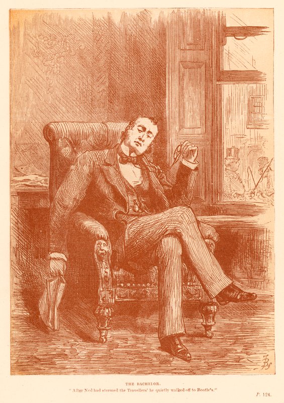 De Vrijgezel door Frederick Barnard