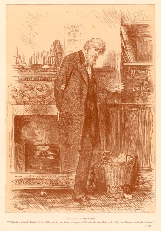 De familieadvocaat door Frederick Barnard