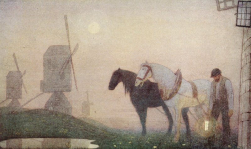 Quaker heiligen: De Stem van de Stilte door Frederick Cayley Robinson