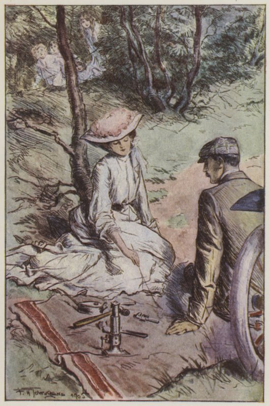 Illustratie voor They door Rudyard Kipling door Frederick Henry Townsend