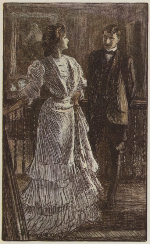 Illustratie voor They door Rudyard Kipling door Frederick Henry Townsend