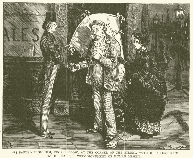 Illustratie voor David Copperfield door Frederick L. Bernard