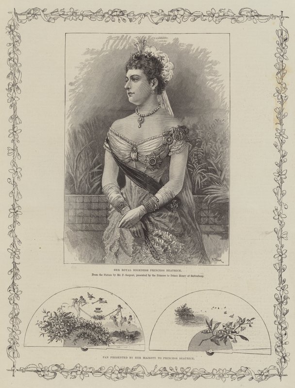 Koninklijk Huwelijk van Prinses Beatrice en Prins Hendrik van Battenberg door Frederick Sargent