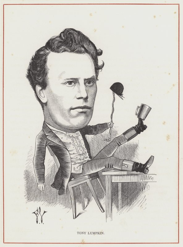 Lionel Brough door Frederick Waddy