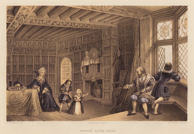 Feering House, Essex door Frederick William Fairholt
