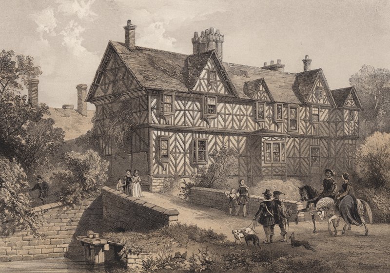 Pitchford Hall, Shropshire door Frederick William Hulme