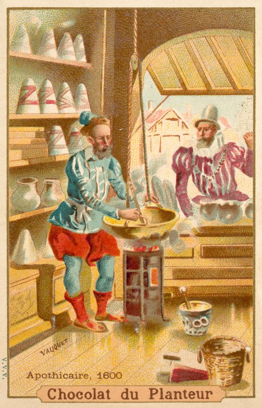 Apotheker, 1600 door French School