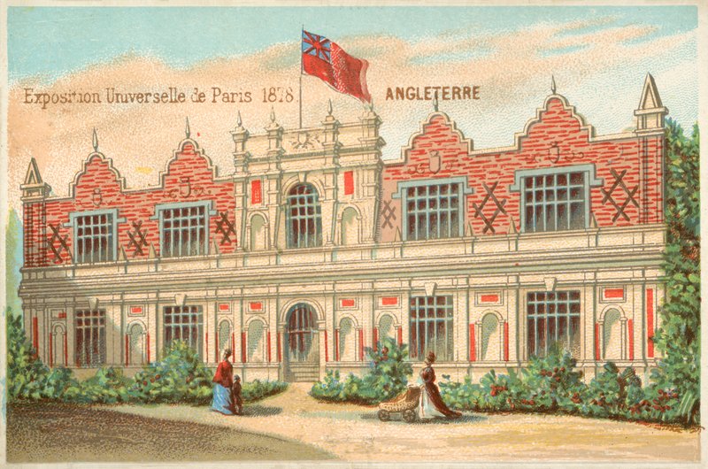Brits Paviljoen, Wereldtentoonstelling, 1878 door French School
