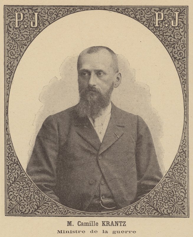 Camille Krantz, Franse minister van Oorlog door French School