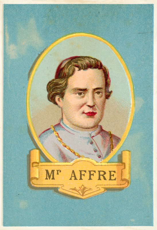 Denis Auguste Affre, Franse aartsbisschop gedood tijdens de Revolutie van 1848 door French School