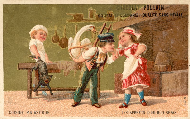 Fantastische keuken: de voorbereidingen voor een goede maaltijd door French School