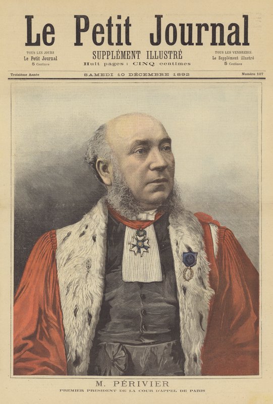 Samuel Perivier, Eerste President van het Hof van Beroep van Parijs door French School