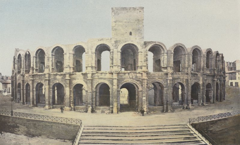 Arles, Amfitheater, Buitenaanzicht door French Photographer