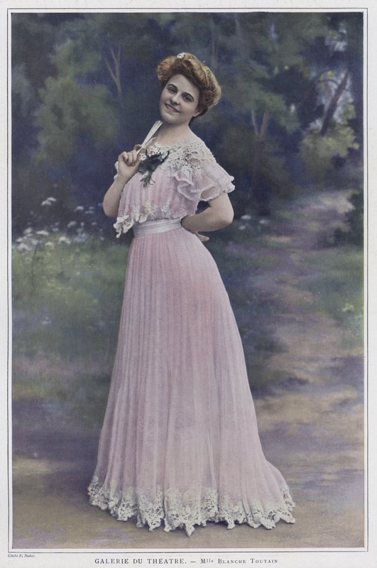 Blanche Toutain, Franse actrice door French Photographer